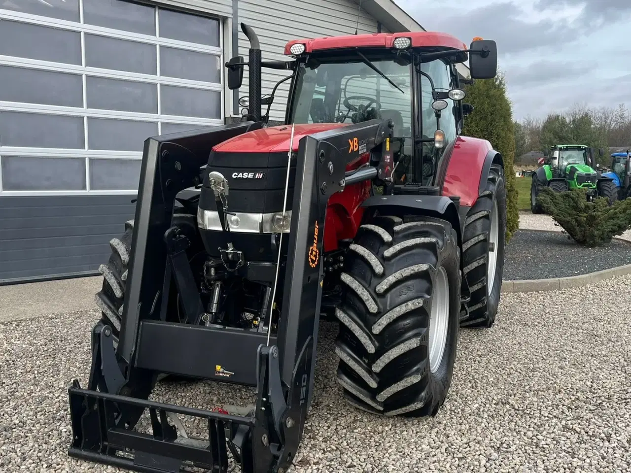 Billede 9 - Case IH PUMA 185 CVX Med frontlæsser og frontlift