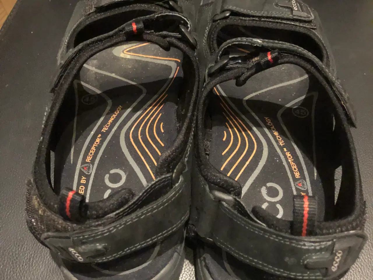 Billede 2 - Ecco sandal med velcro-lukninger