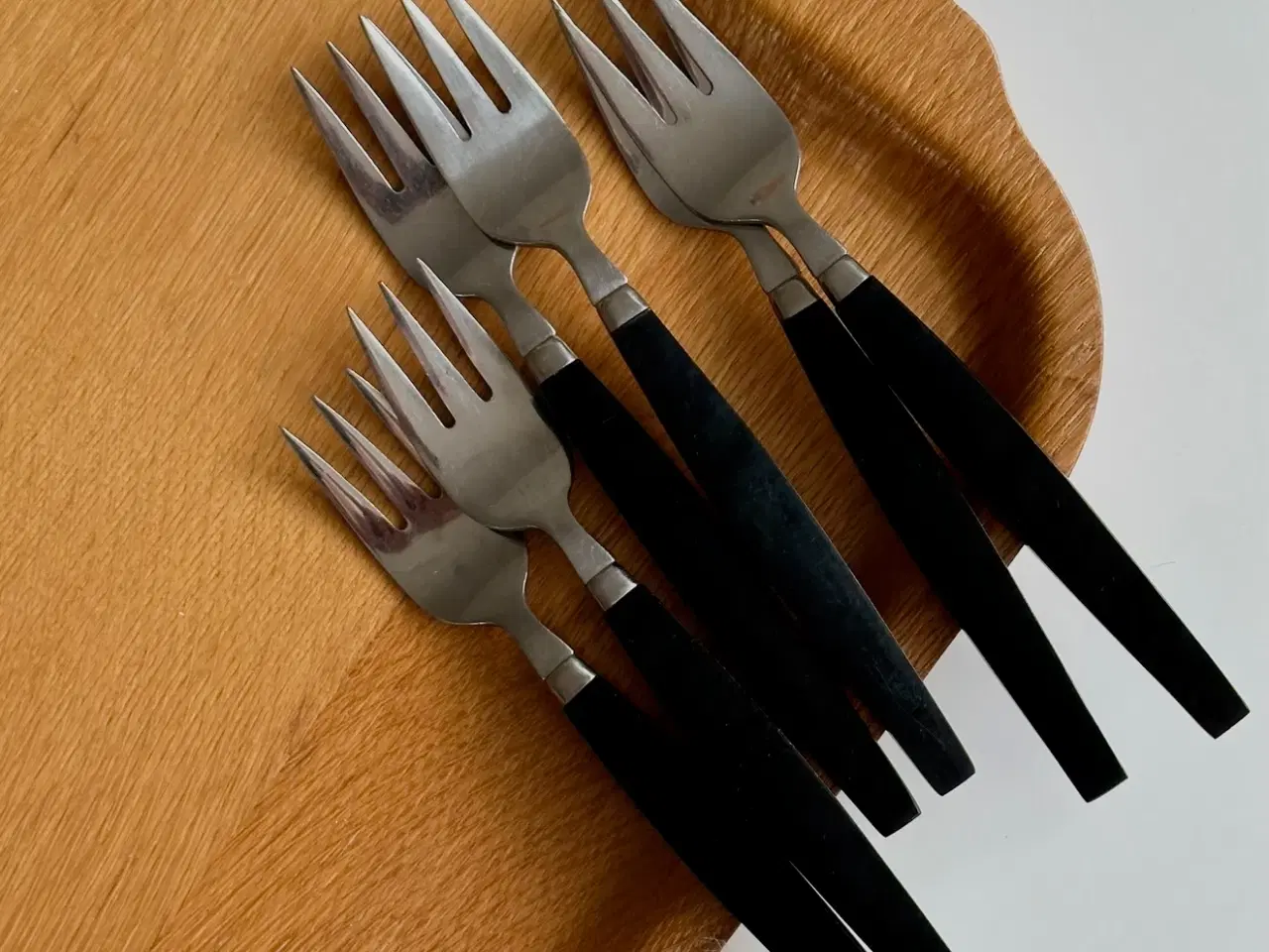 Billede 1 - Retro gafler, 6 stk samlet