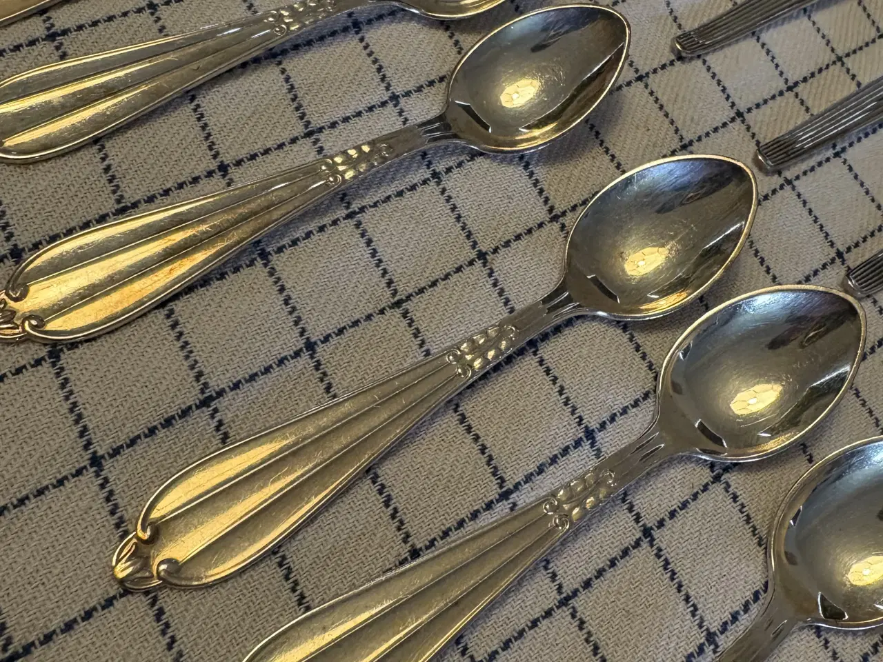 Billede 6 - Blandet parti skeer sølvbelagt 