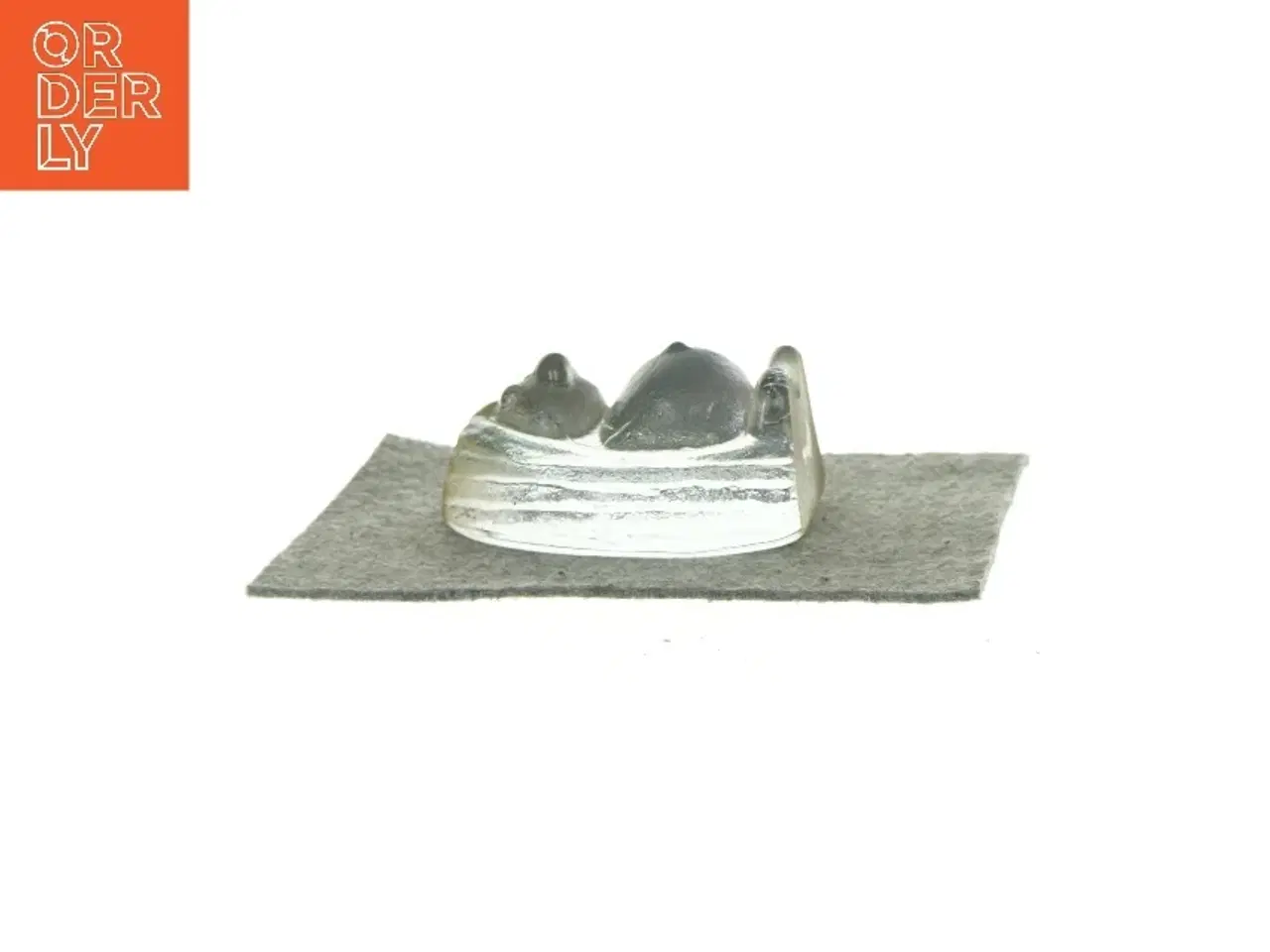 Billede 3 - Pingvin glas figur (str. LBH: 9x6x13 cm)