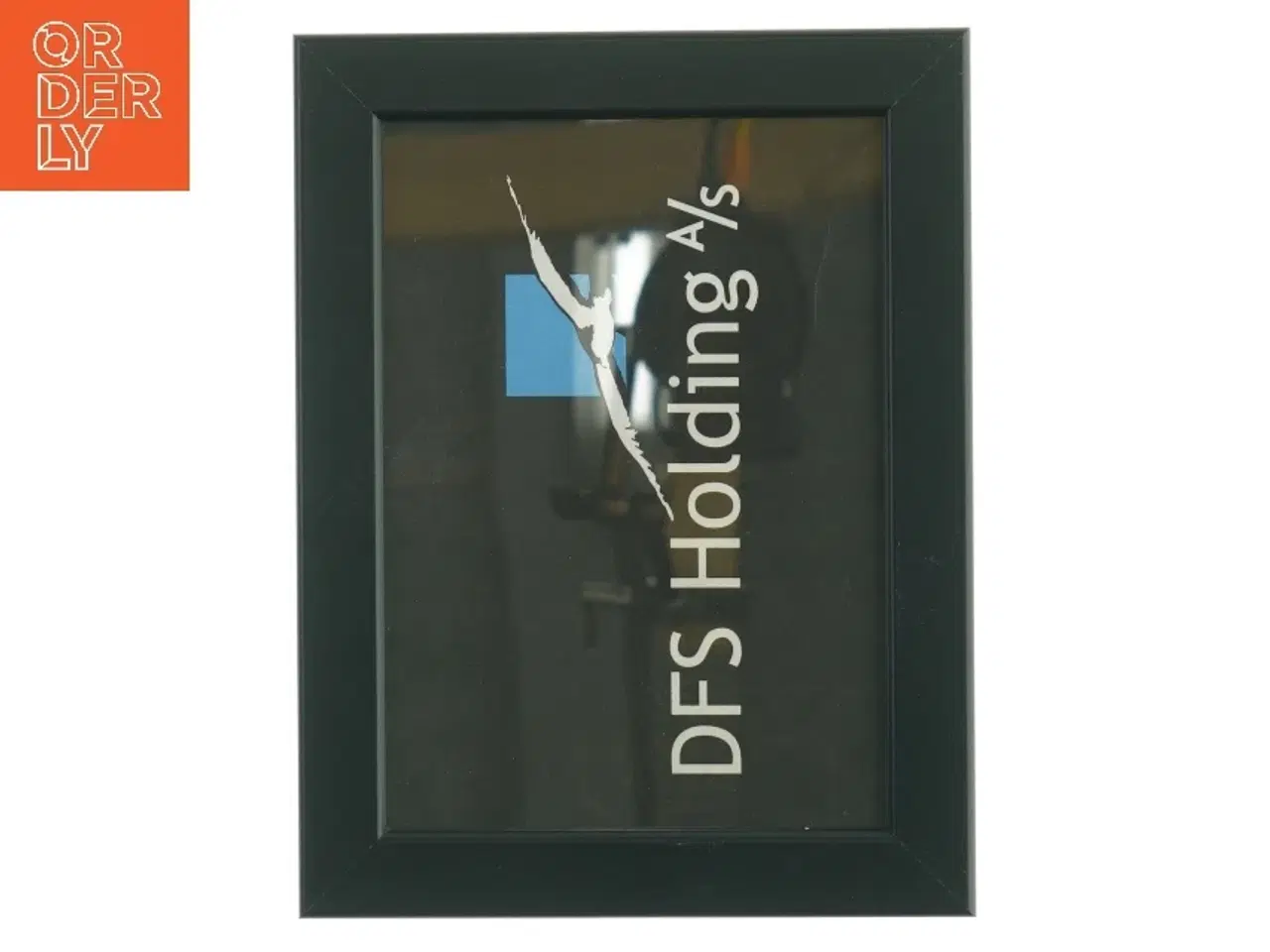 Billede 1 - Sort ramme med glas (str. 13 x 18 cm)