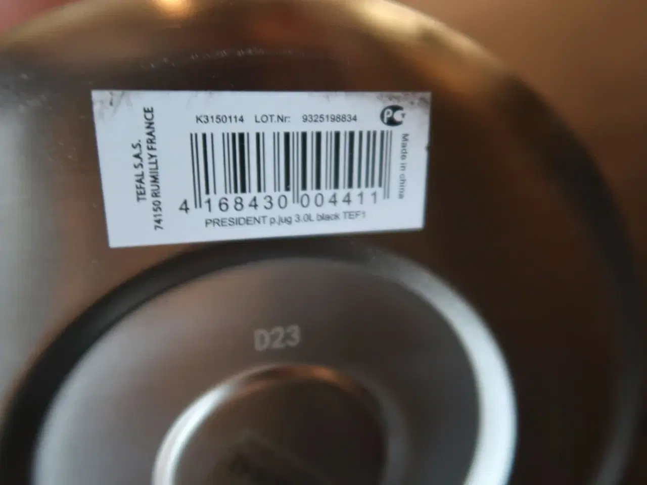 Billede 4 - Pumpetermokande TEFAL 3 ltr.