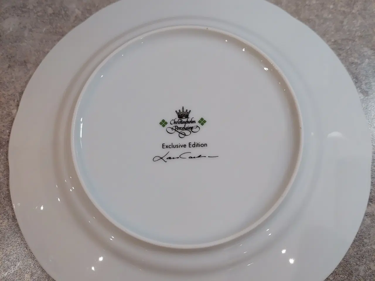 Billede 2 - Christineholm juletallerkner og lysestager 