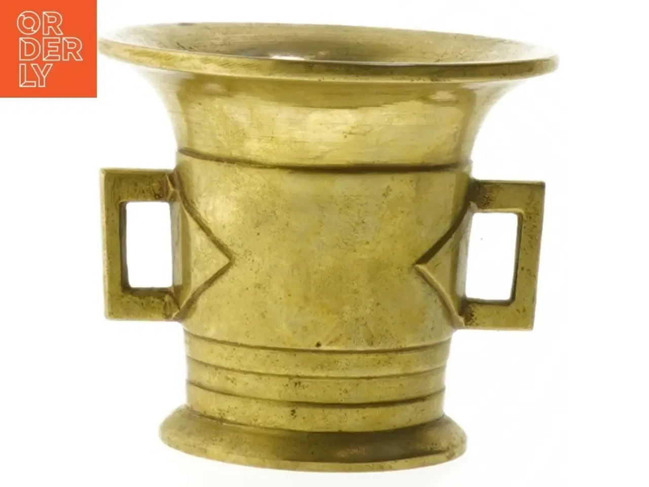 Billede 3 - Messing morter (str. 10 cm)