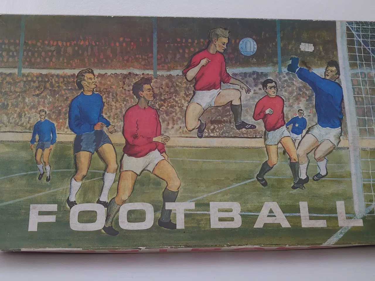 Billede 1 - Vintage plade fodboldspil i metal fra USSR.1950-60