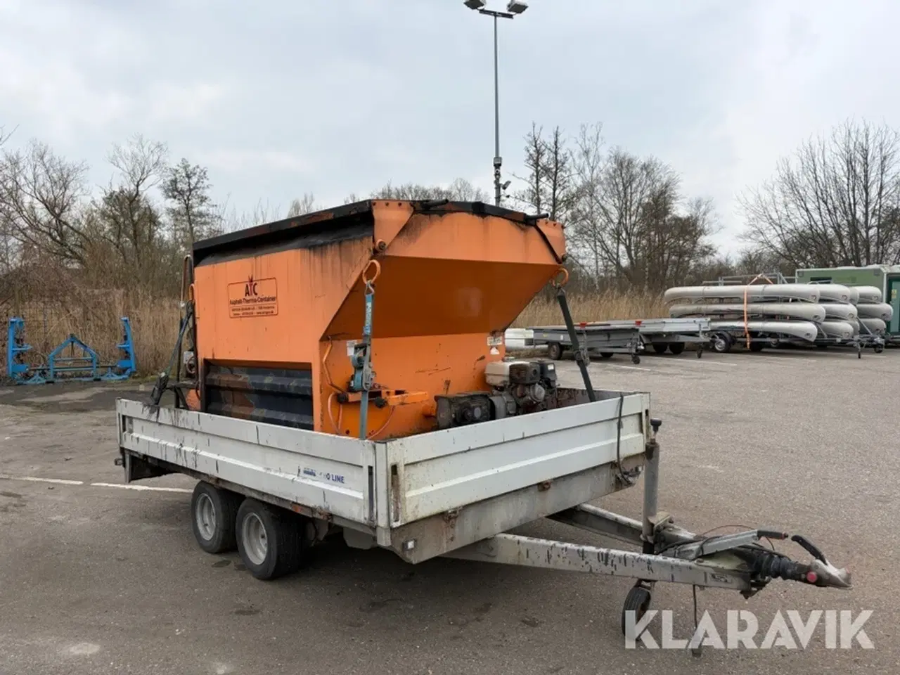 Billede 7 - Asfaltkoger ATC 25 med trailer variant pro-line