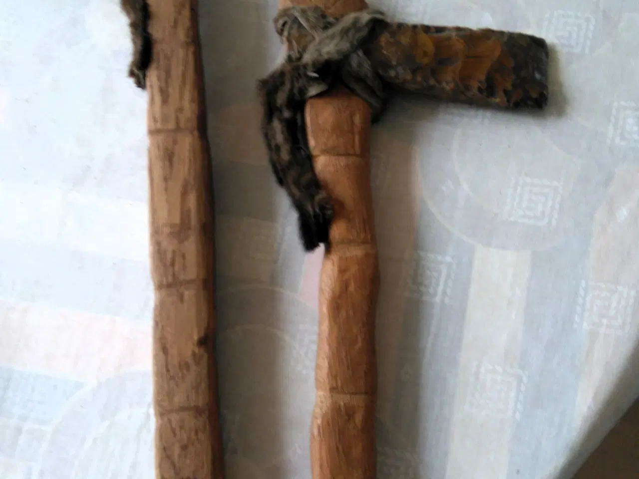 Billede 2 - 2 flotte stenøkser i flint.