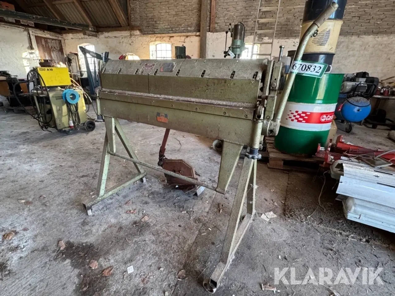 Billede 1 - Pladebukker - Pladesaks Cidan MCH1050