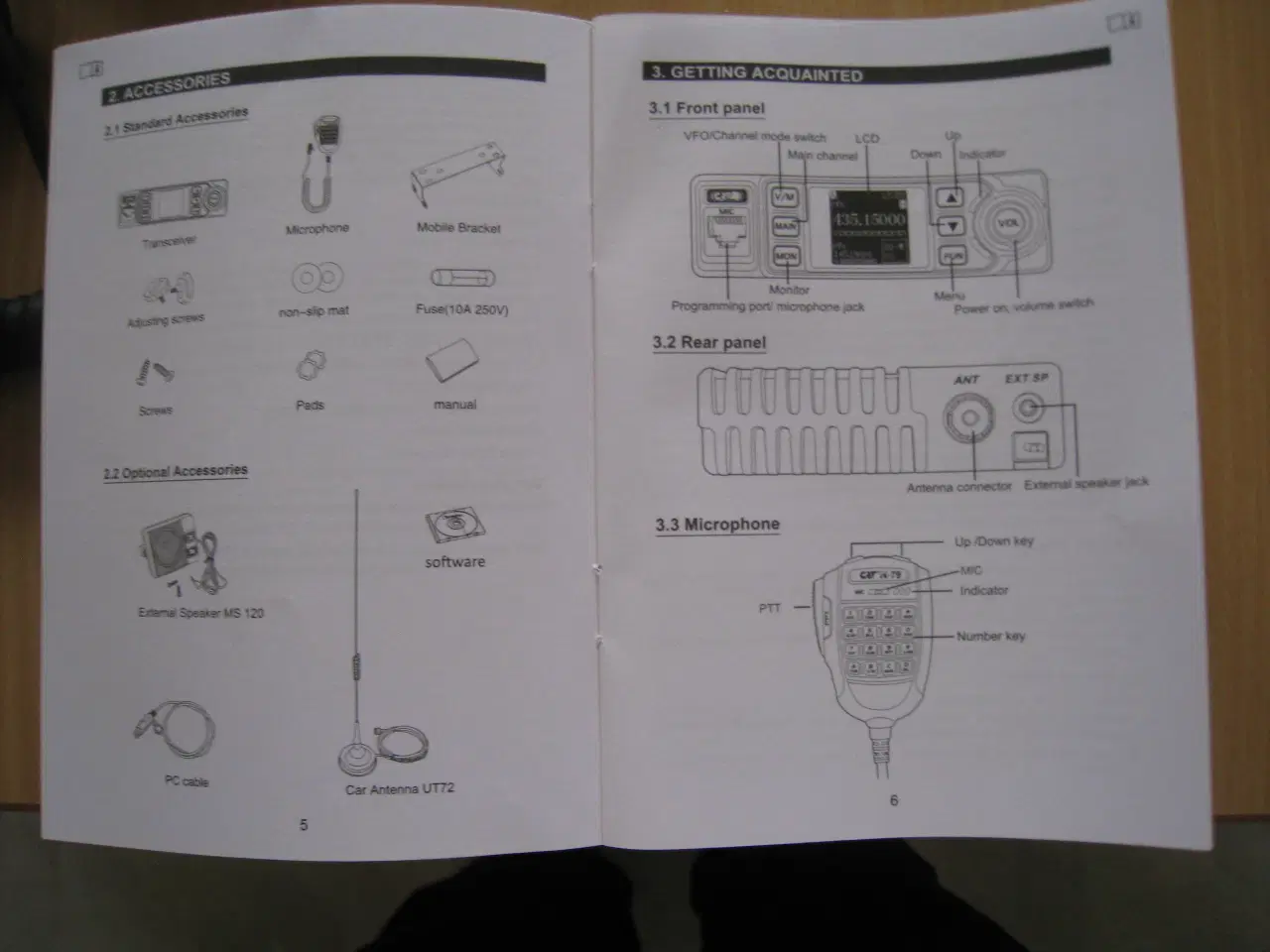 Billede 2 - Helt ny VHF-radio/UHF-radio