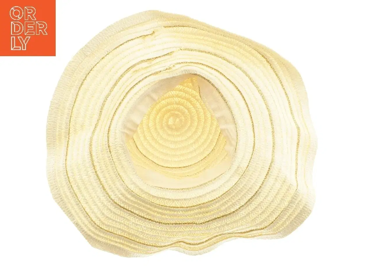 Billede 3 - Stråhat med bred skygge (str. Ø 21 cm)