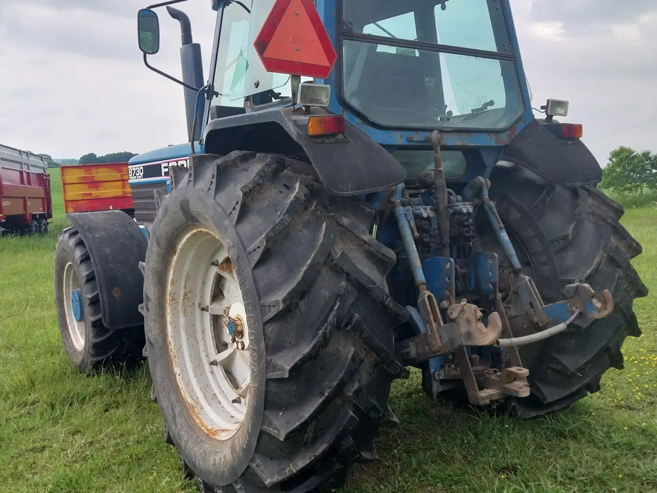 Billede 4 - Ford 8730 M. Ny renoveret motor. 