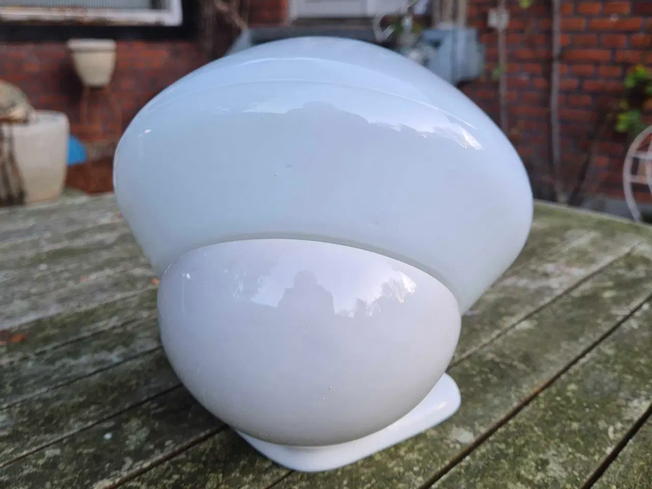 Billede 3 - Hvid badeværelseslampe fra Ifö 