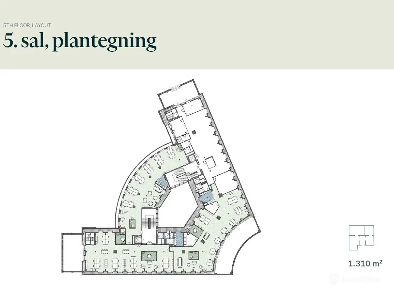 Billede 8 - Kontor med to private tagterrasser