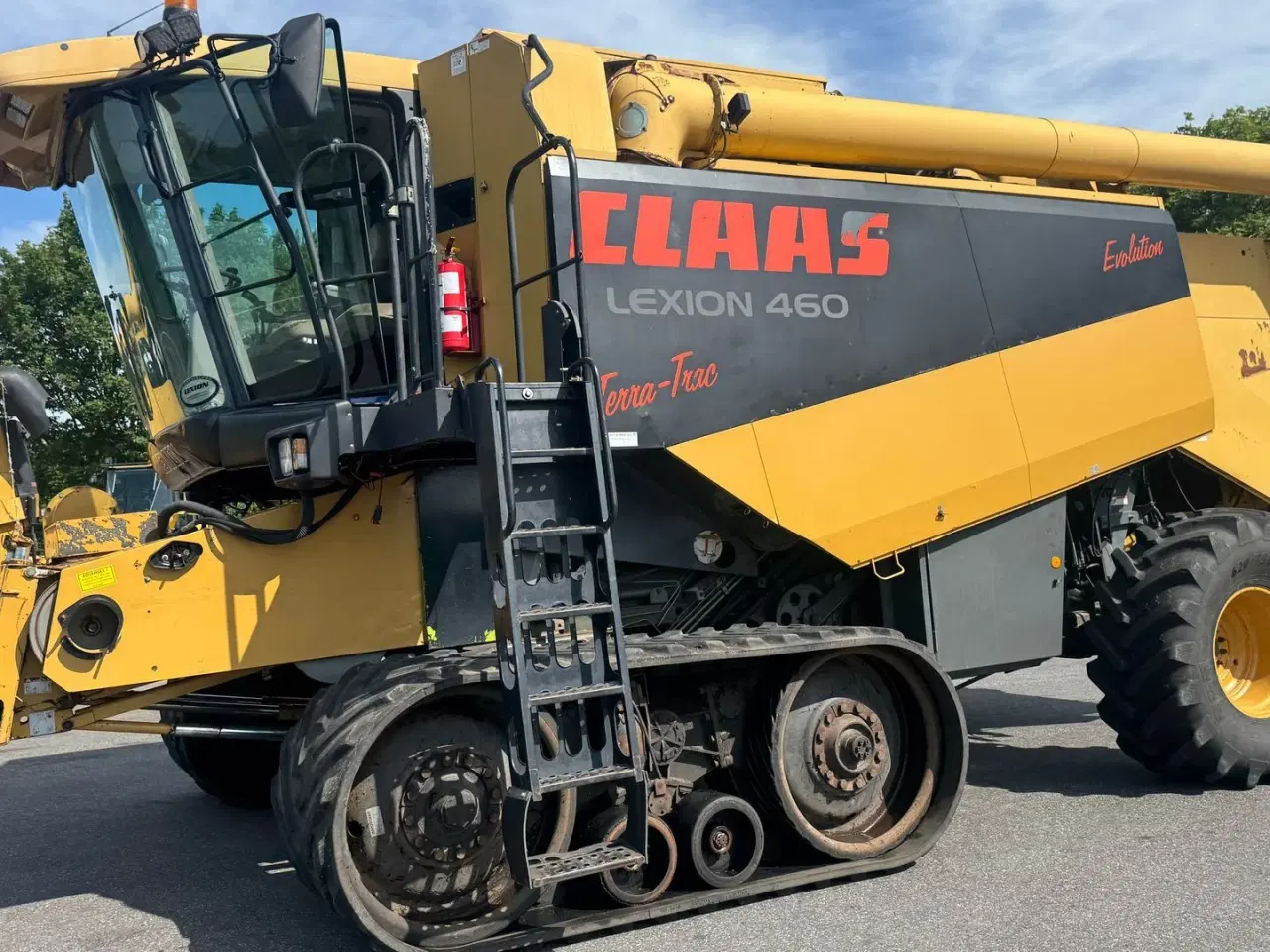 Billede 2 - CLAAS Lexion 460 EVOLUTION MED BÆLTER, 4WD OG V900 SKÆREBORD!