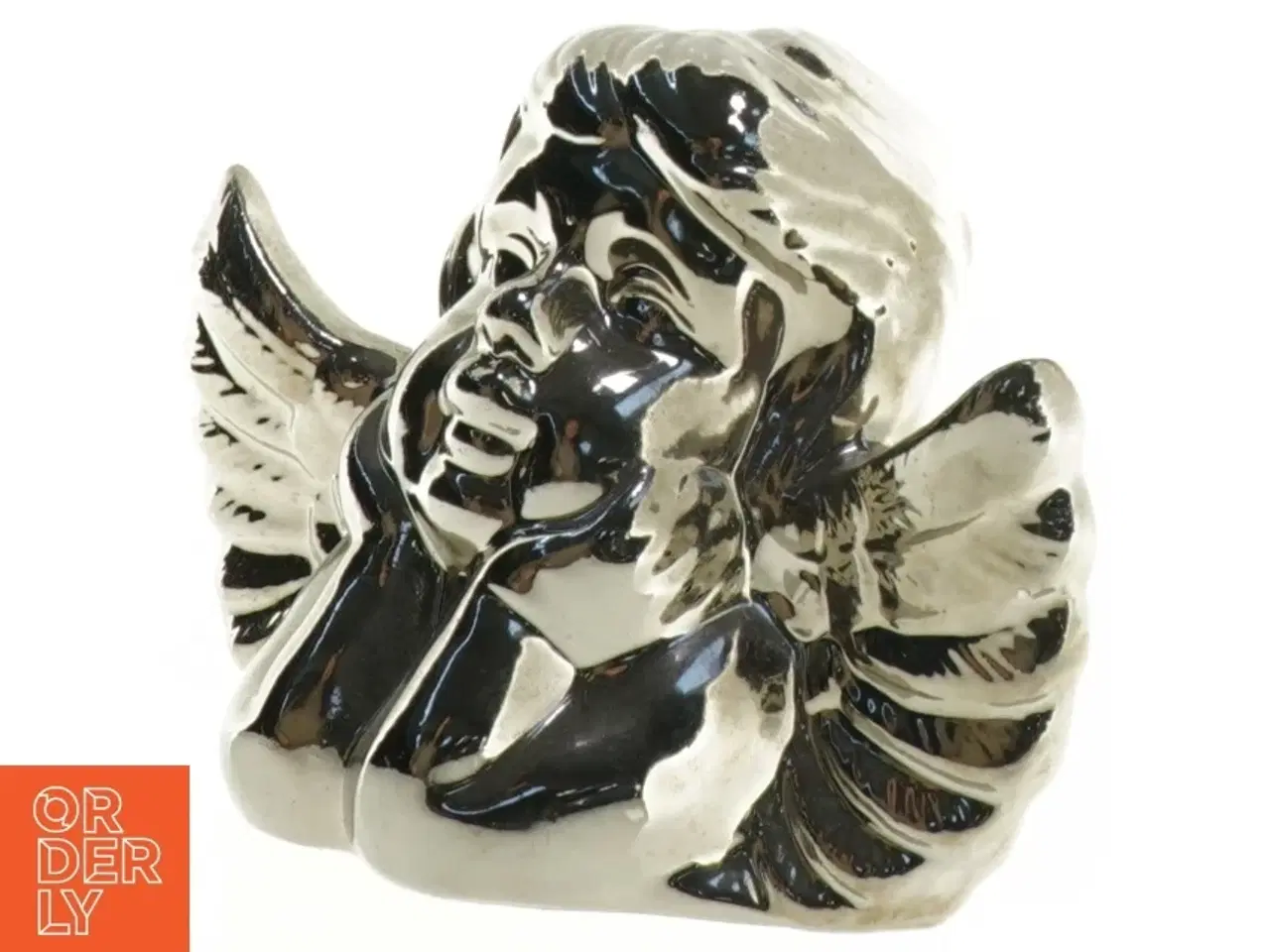 Billede 1 - Keramik engel (str. 17 x 11 x 8 cm)
