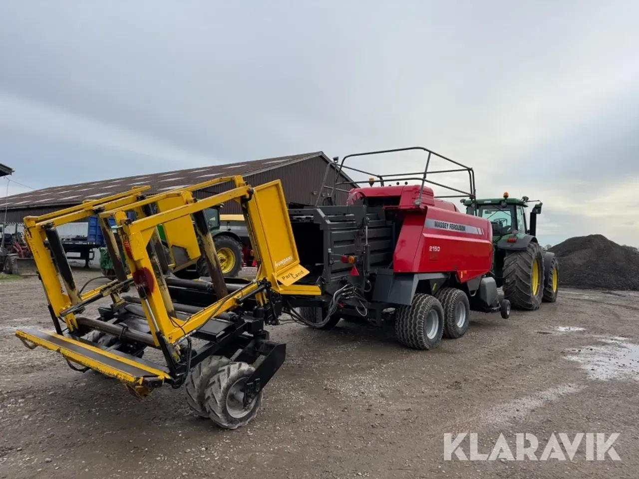 Billede 3 - Ballepresser Massey Ferguson 2150 Cutter