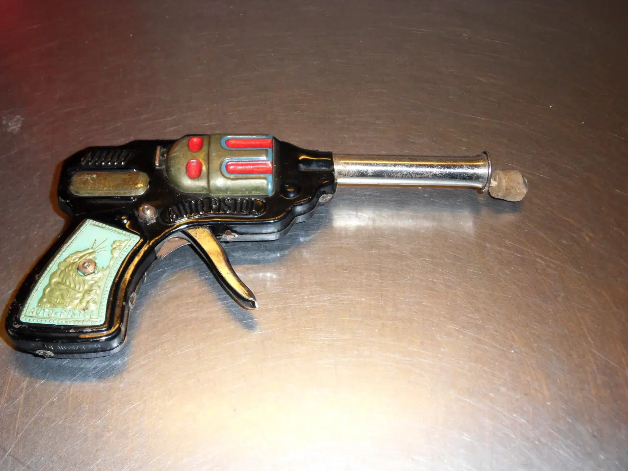 Billede 1 - BLIKLEGETØJ fra 1955. Fly-pistol-bil