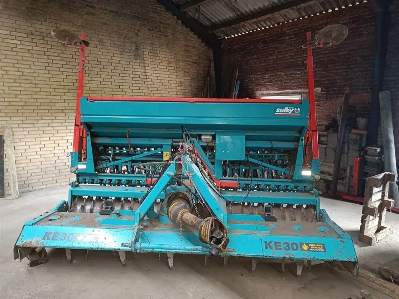 Billede 1 - Sulky Rotorsåsæt KE30 med slæbeskar og frø udstyr