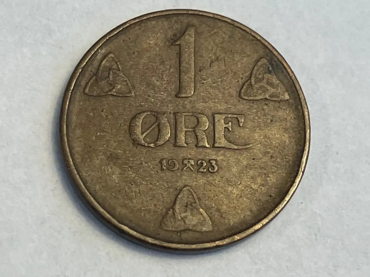 Billede 1 - 1 Øre 1923 Norge