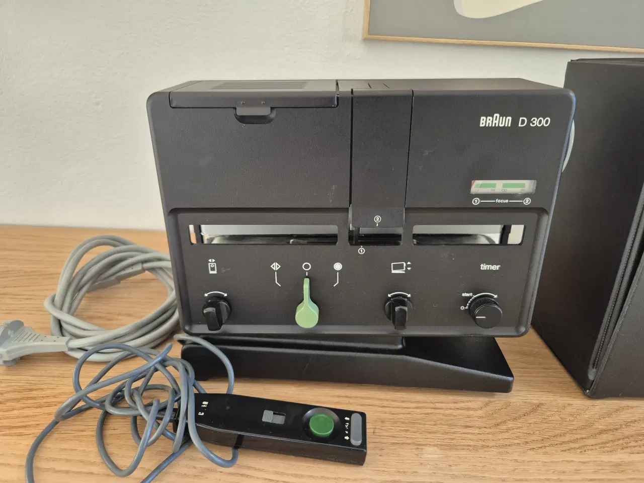 Billede 2 - Diasprojektor Braun D300, Sælges som købt og beset