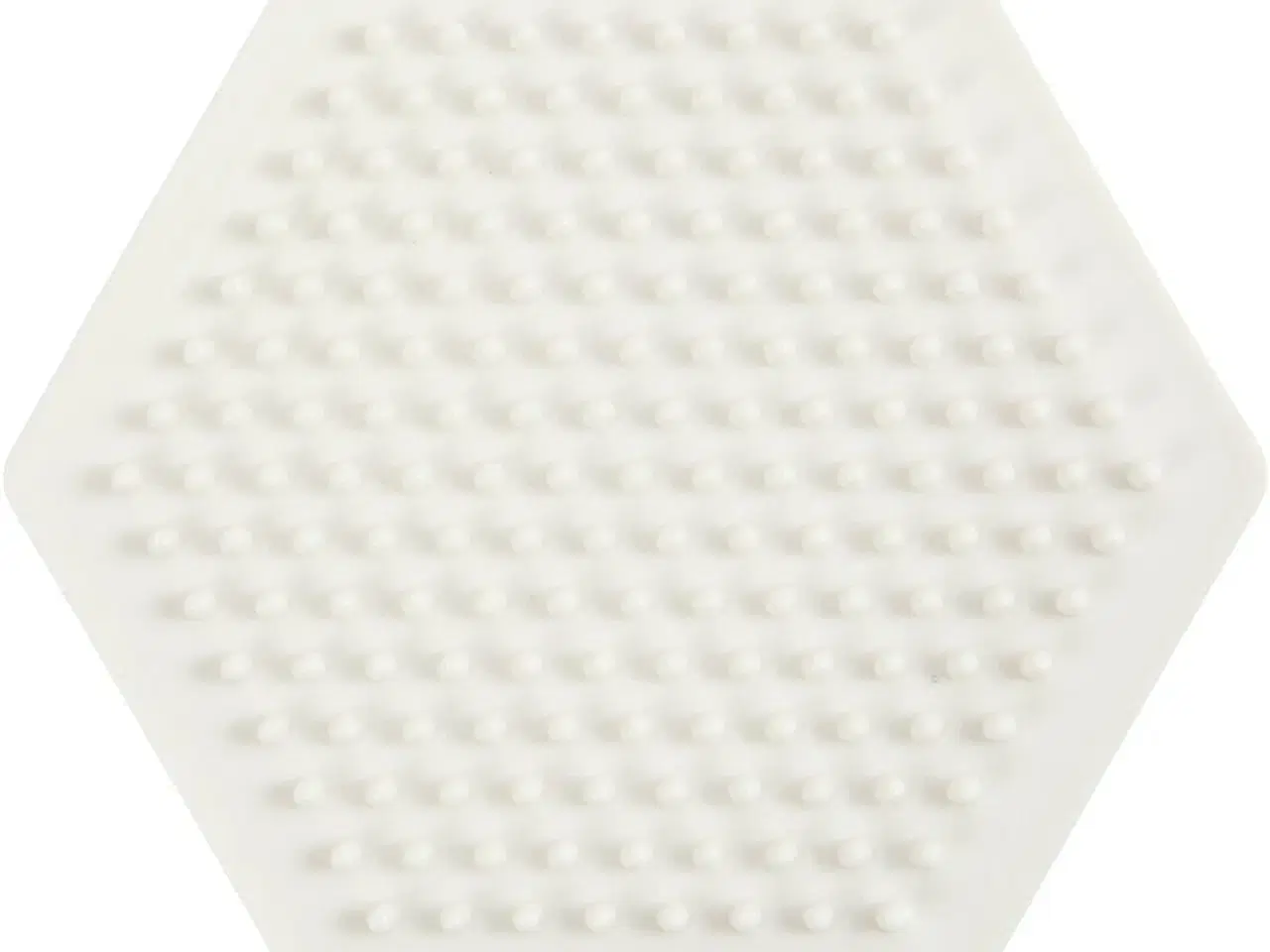 Billede 1 - NABBI BioBeads Perleplade, sekskant, str. 8,5x8,5 cm, medium, 1 stk.