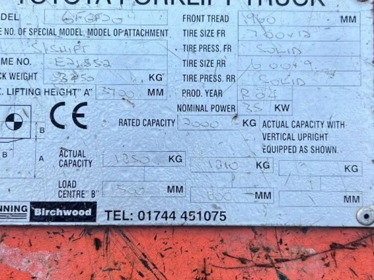 Billede 5 - Toyota FG20