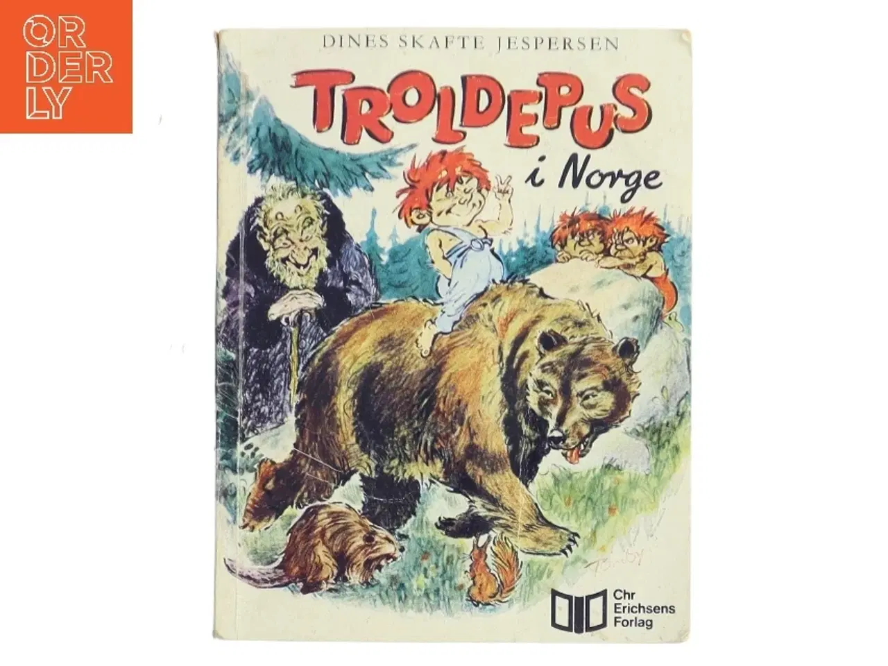 Billede 1 - Troldepus i Norge af Dines Skafte Jespersen (Bog)