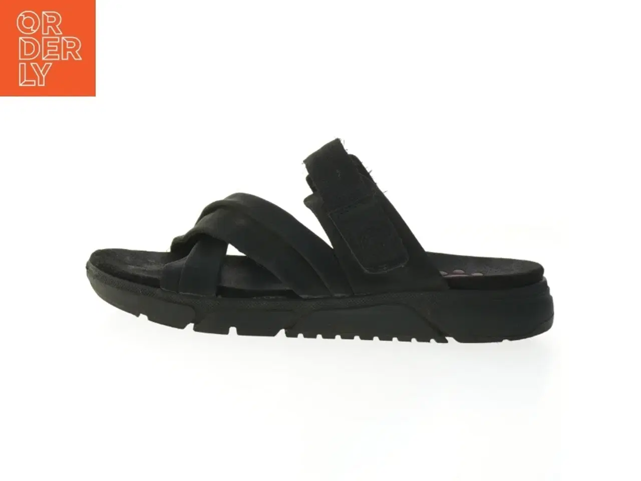 Billede 1 - Sorte dame sandal (str. 40 cm)