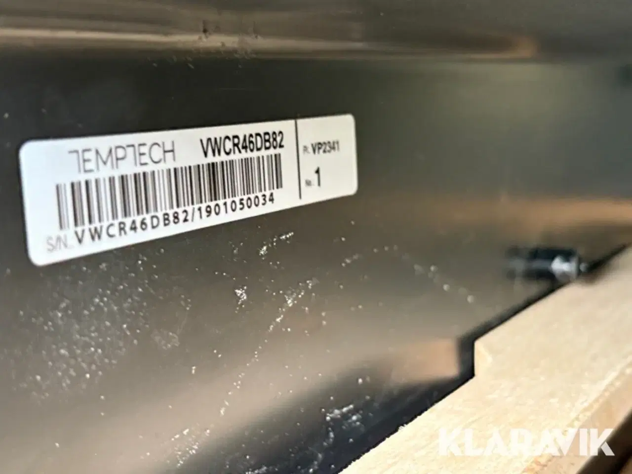 Billede 7 - Vinkøleskab Temptech VWCR46DB82