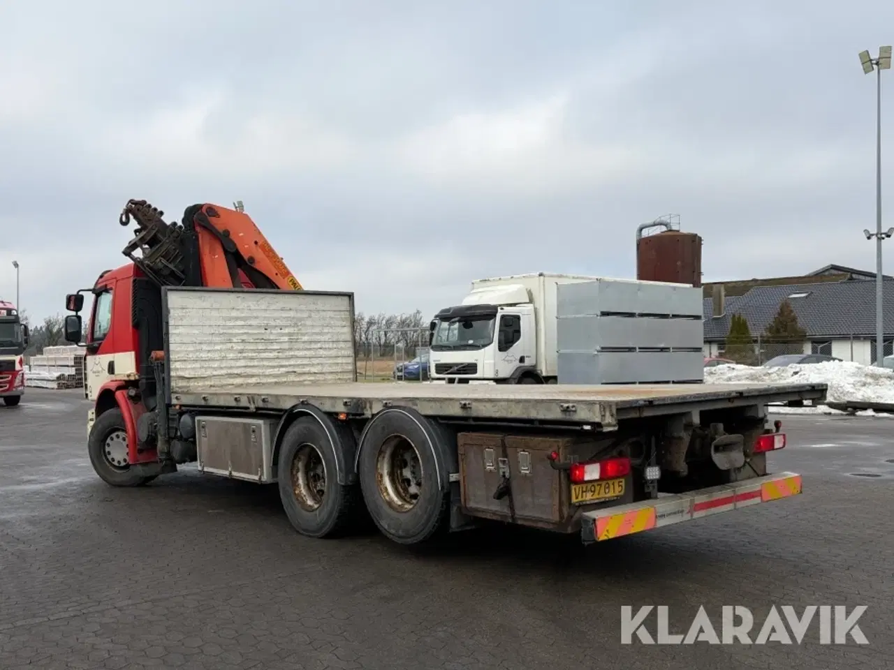 Billede 3 - Lastbil Renault Premium 24C med 21 meter Palfinger kran