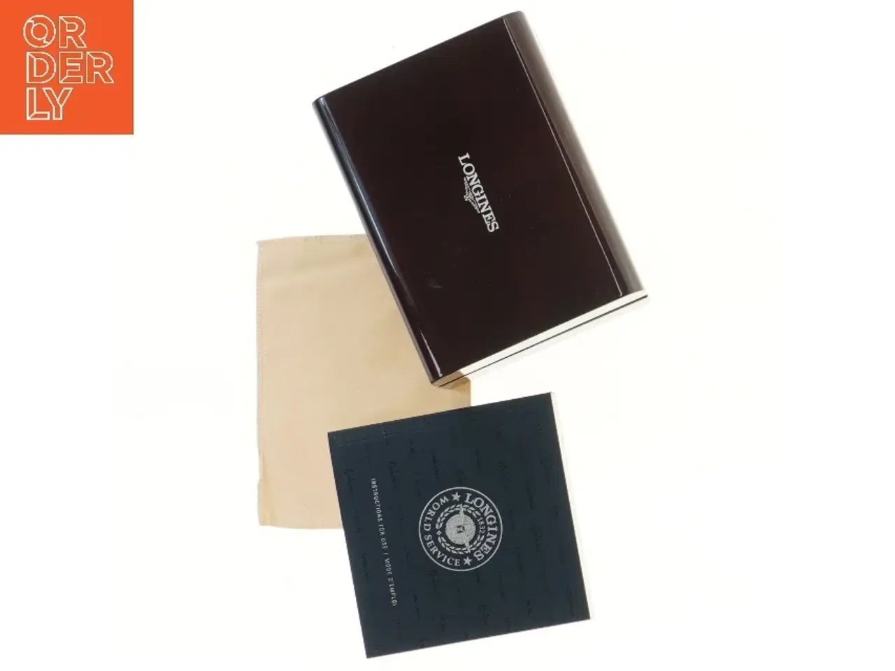 Billede 3 - Longines urkasse med manual fra Longines ny (str. 17x13x8 cm)