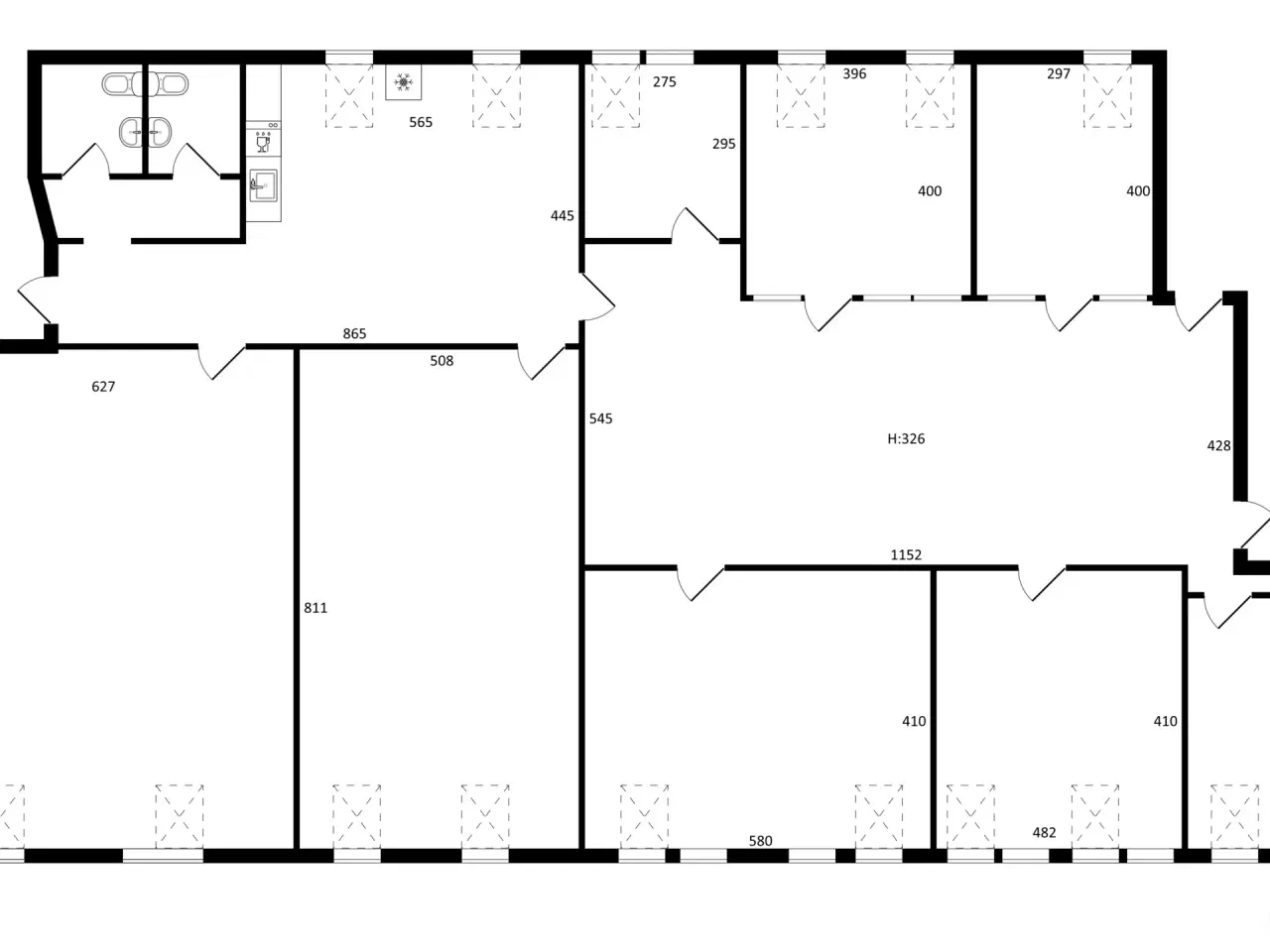 Billede 11 - Lyst og højloftet kontormiljø i tidligere fabriksbygning på Østerbro
