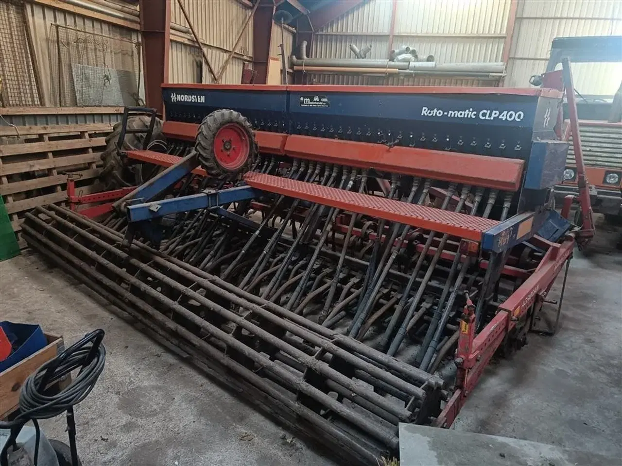 Billede 2 - Nordsten ROTOMATIC CLP 400 med en 4 m Agro kombi-flex harve