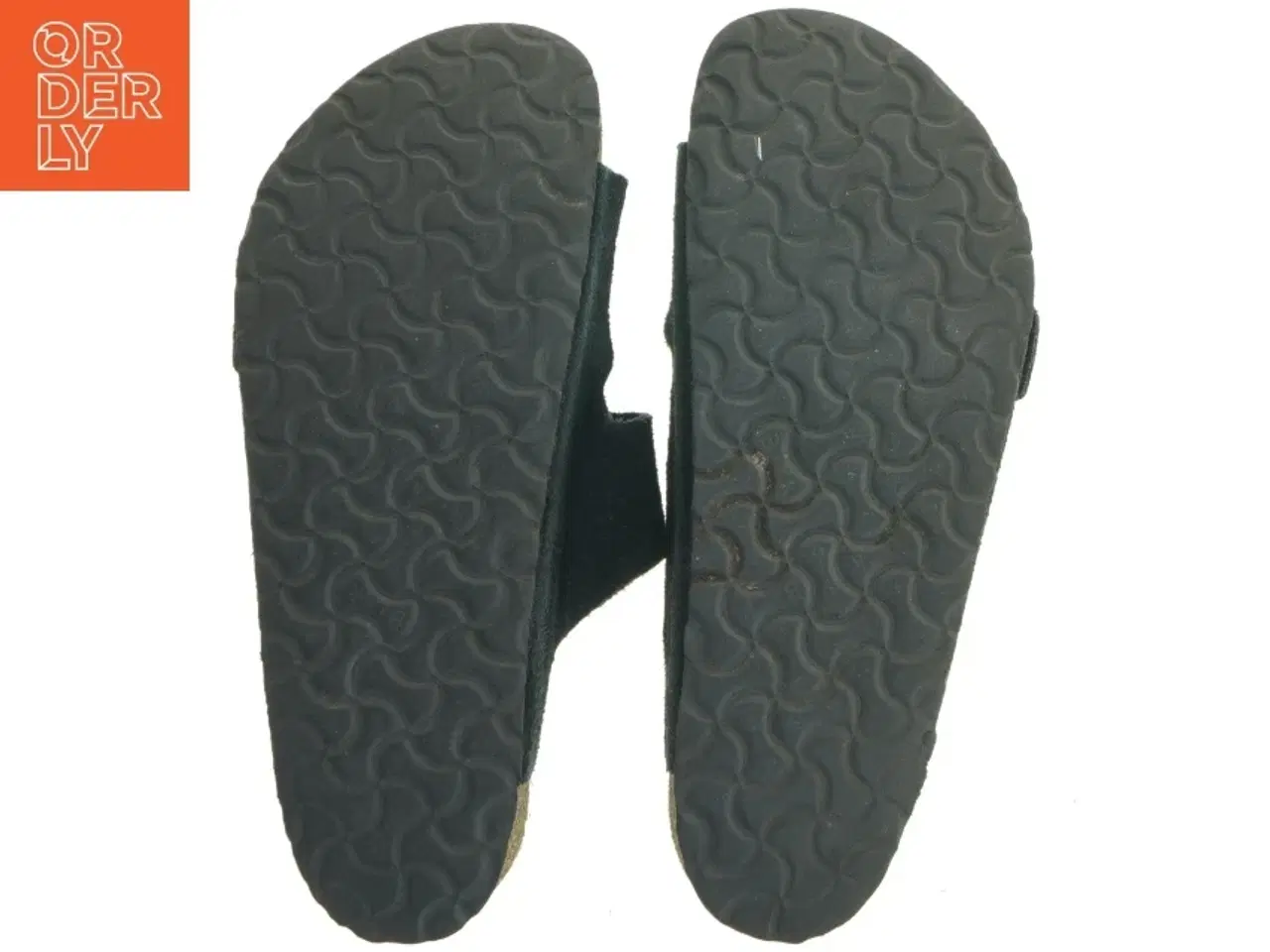 Billede 4 - Birkenstock Sorte sandaler med to remme (str. 42 )