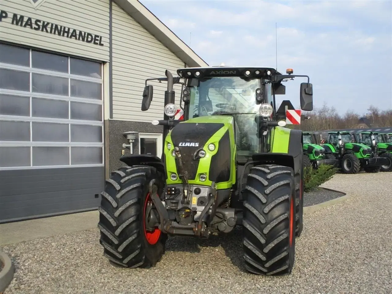 Billede 10 - CLAAS AXION 870 CMATIC med frontlift og front PTO, GPS ready