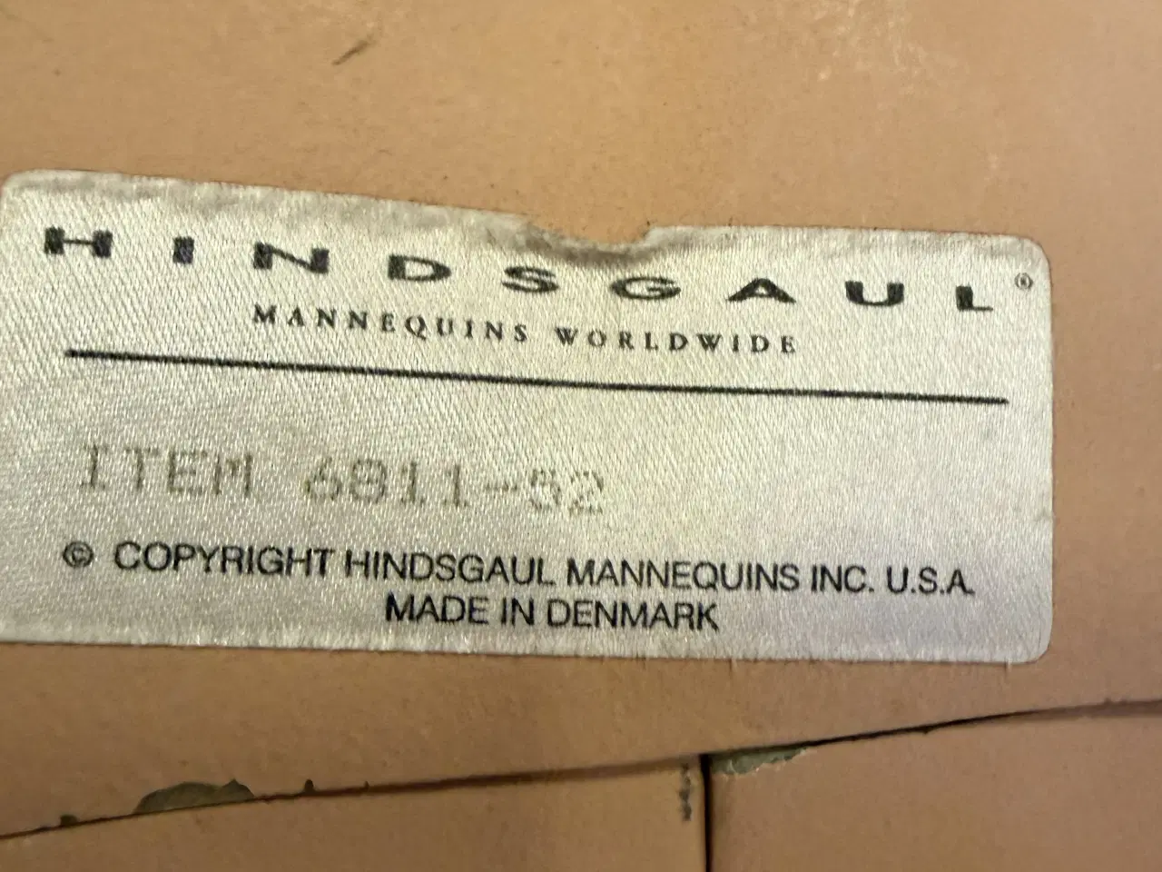 Billede 2 - Hindsgaul mannequin med undertøj sælges