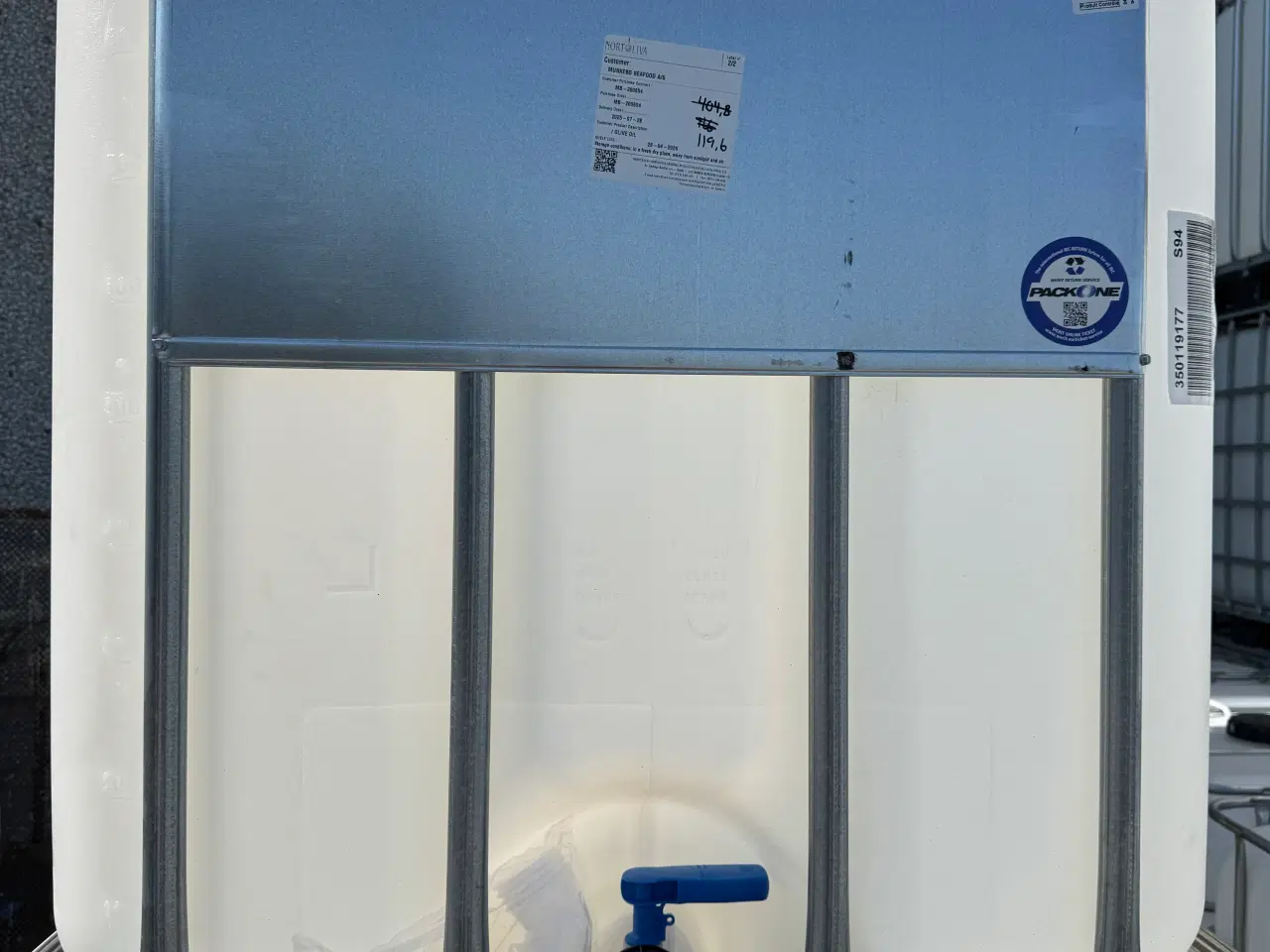 Billede 3 - IBC fødevaregodkendte 1000 L tanke