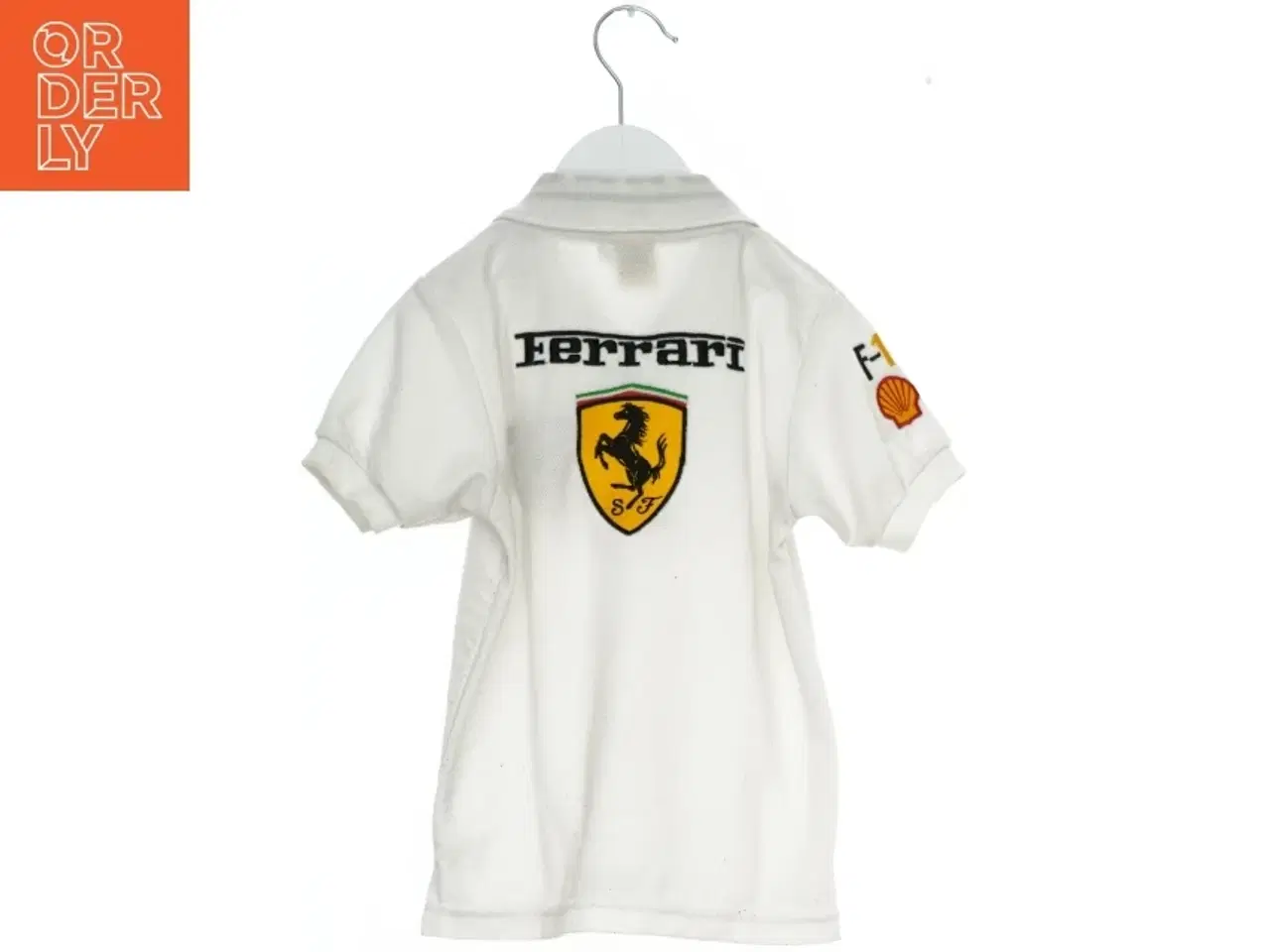 Billede 2 - Hvid Ferrari polo til børn fra Ferrari (str. M)
