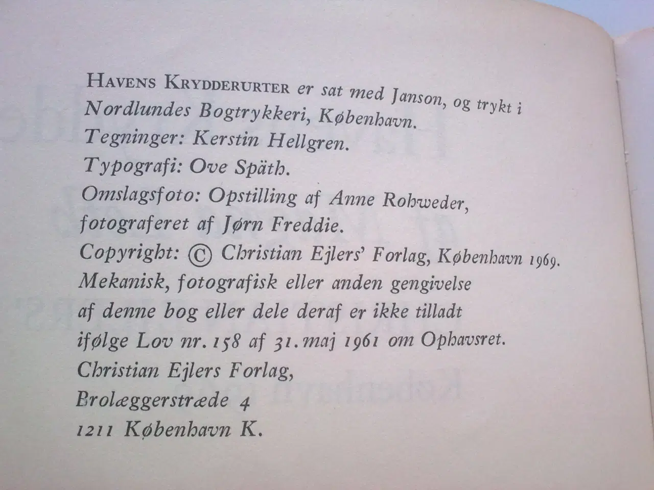 Billede 3 - Krydderurter altan kolonihave af dansk forfatter