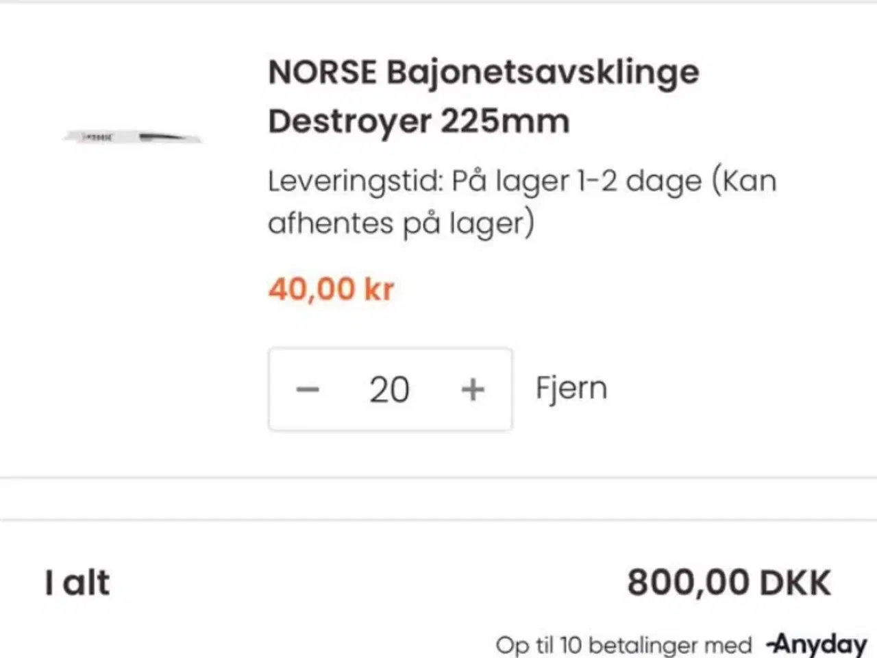 Billede 5 - Milwaukee’s bayonetsav og klinger