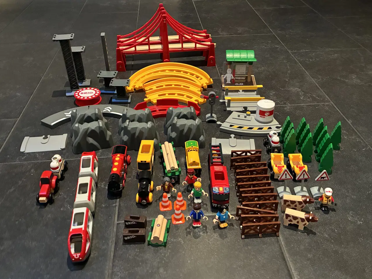 Billede 2 - Brio togbane med 106 skinner