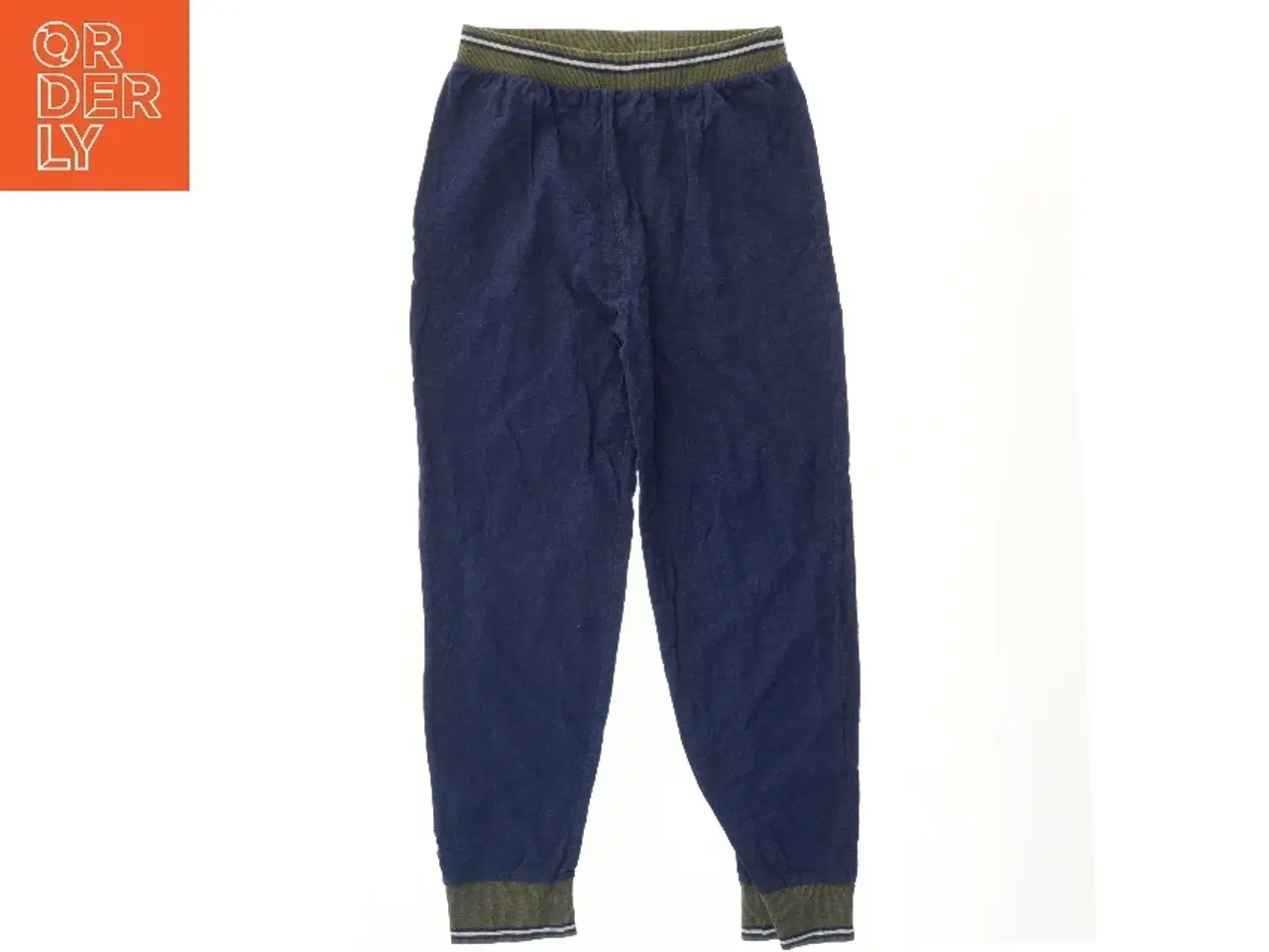 Billede 1 - Blå sweatpants med elastisk talje (str.  31x89 cm)