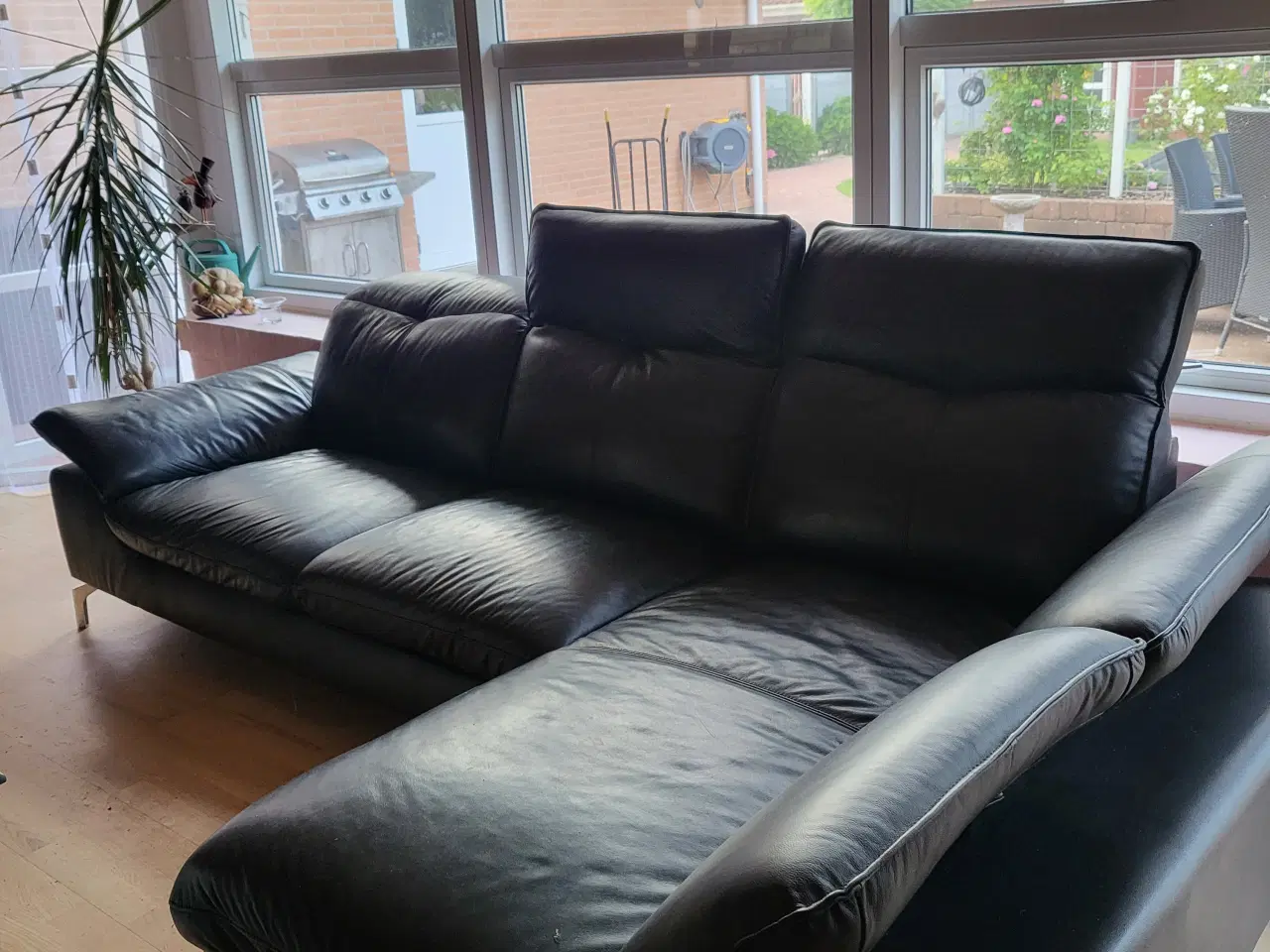 Billede 2 - Lædersofa