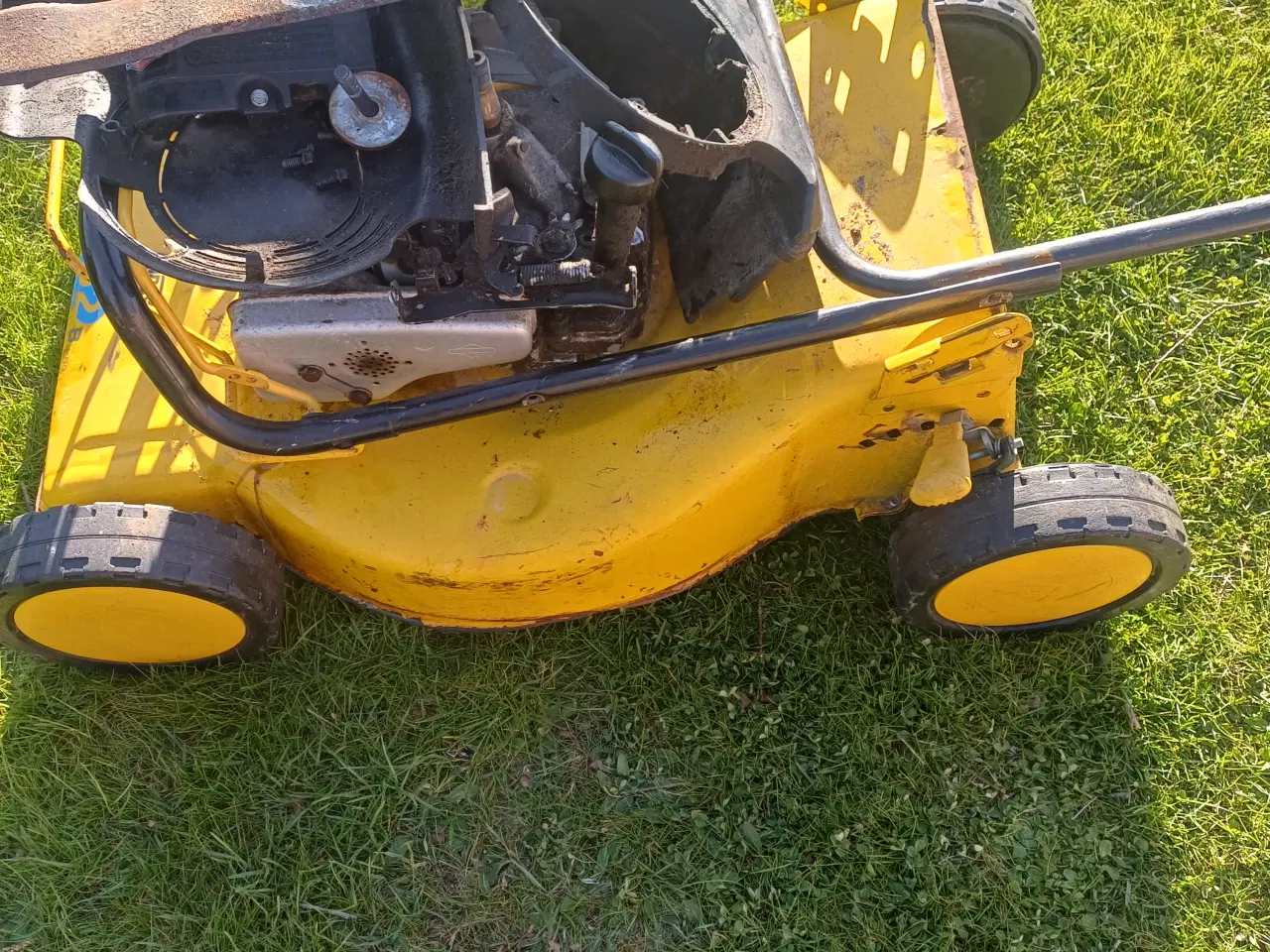 Billede 4 - til reservedele.Plæneklipper