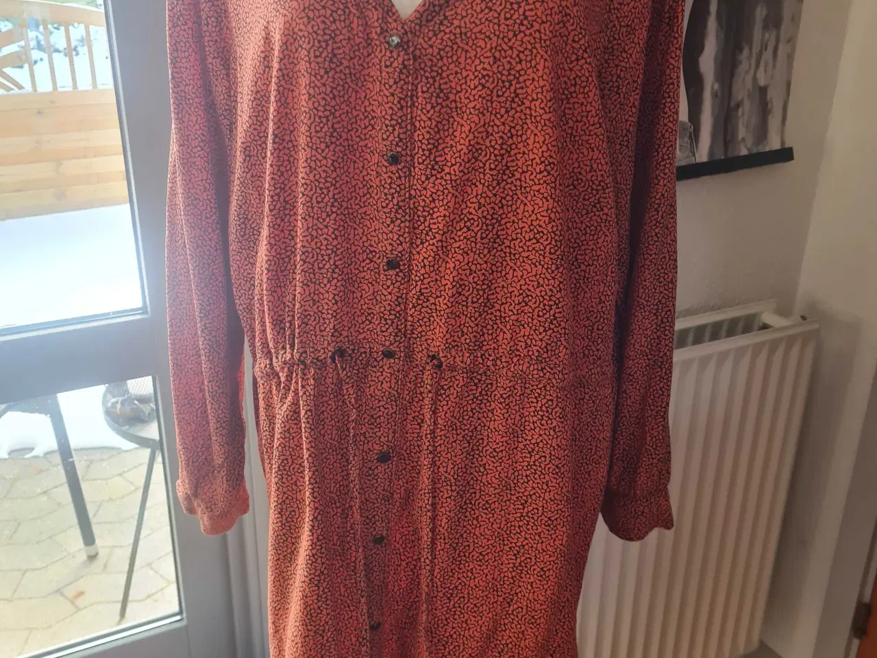 Billede 1 - Skjorte kjole str 44 viskose 