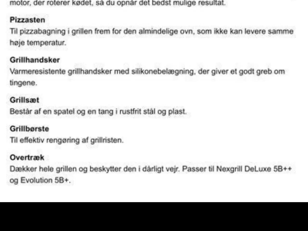 Billede 5 - Grill tilbehør som er helt nyt.