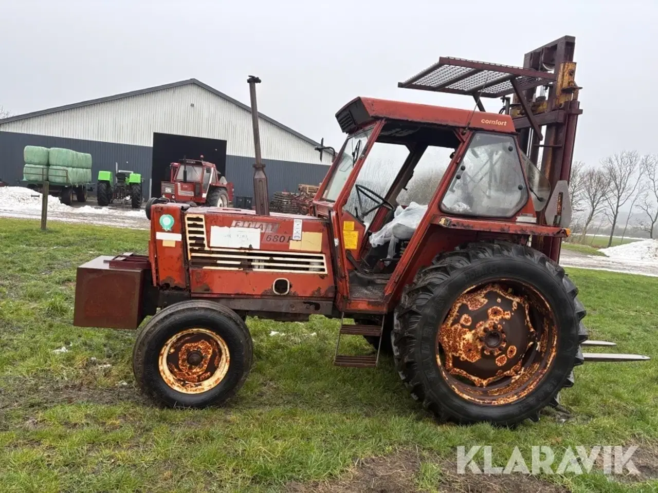 Billede 2 - Traktor Fiat 680 H
