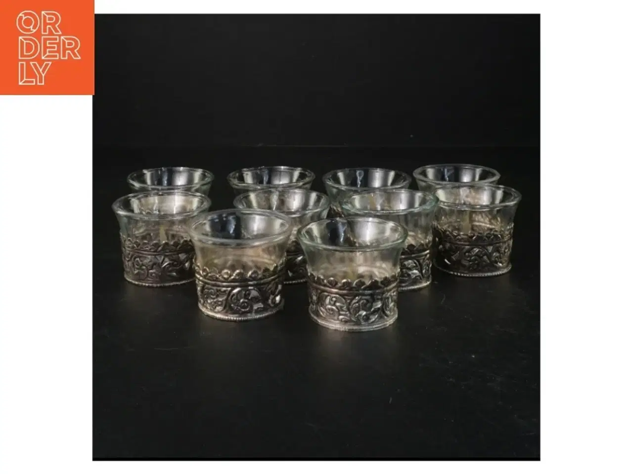 Billede 2 - Glas til fyrfasslys (str. 5 x 6 cm)