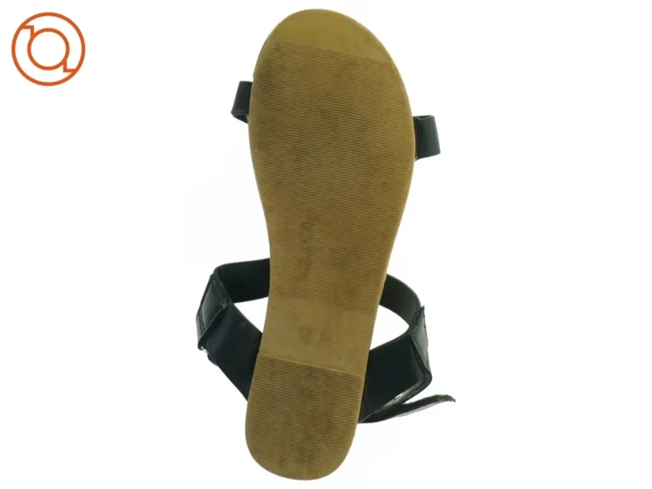 Billede 4 - Sorte flade sandaler (str. 36)